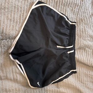 Nike Black and White Athletic Shorts